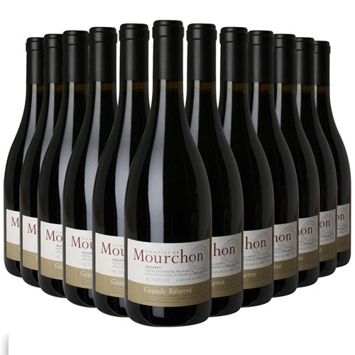 Case of 12 Domaine Mourchon Grande Reserve 75cl Red Wine
